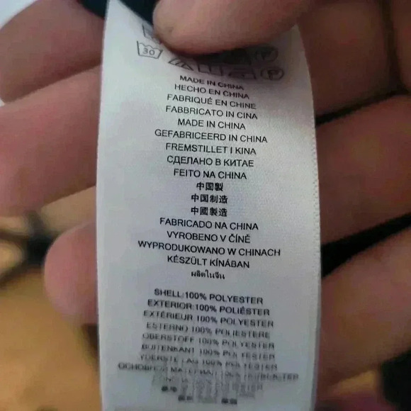 Michael Kors Size 6 Long Blue Swiss Dot Dress with short skirt and long overlay - Picture 4 of 5